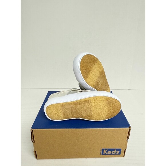 -1465 Keds Courtney HL Silver-US 5.5 Mens - Picture 4 of 5